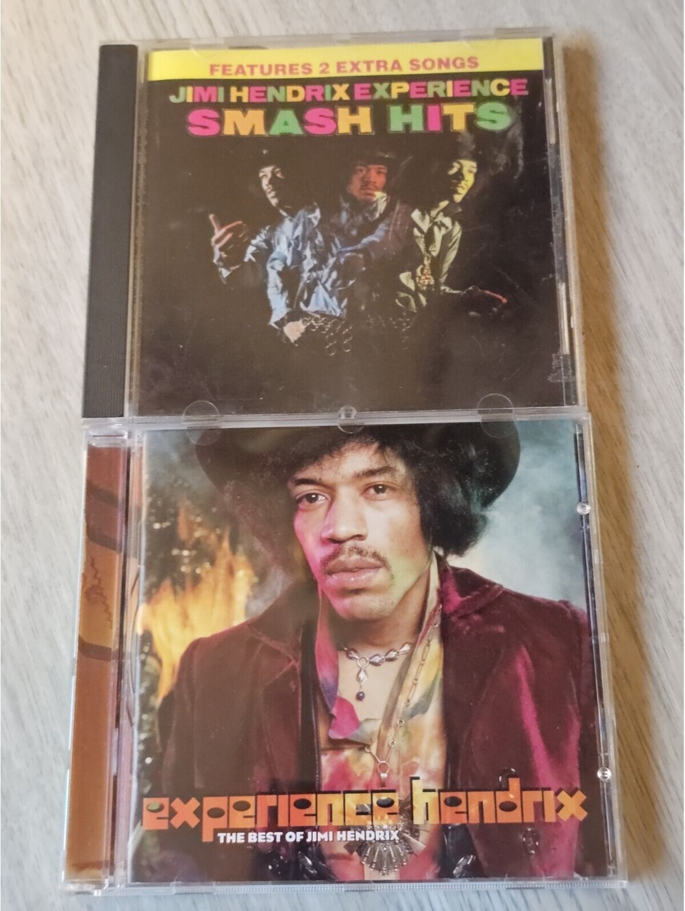 Jimi Hendrix CD Lot (2) - Smash Hits & Experience Hendrix Best Of Classic Rock